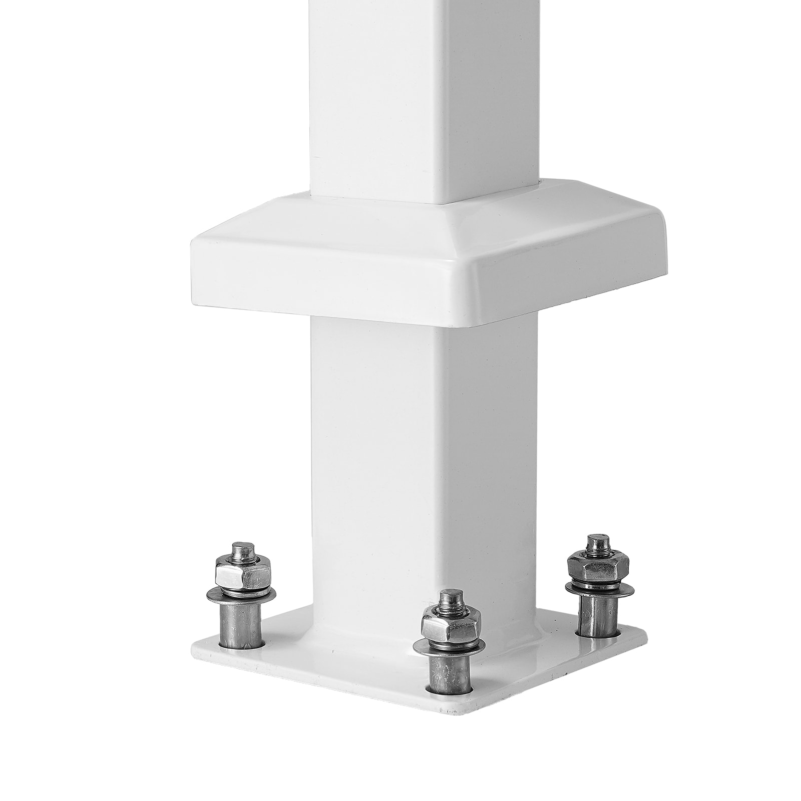 Handrails For Outdoor Steps White Arch Design For Elderly Safety_voghion.com